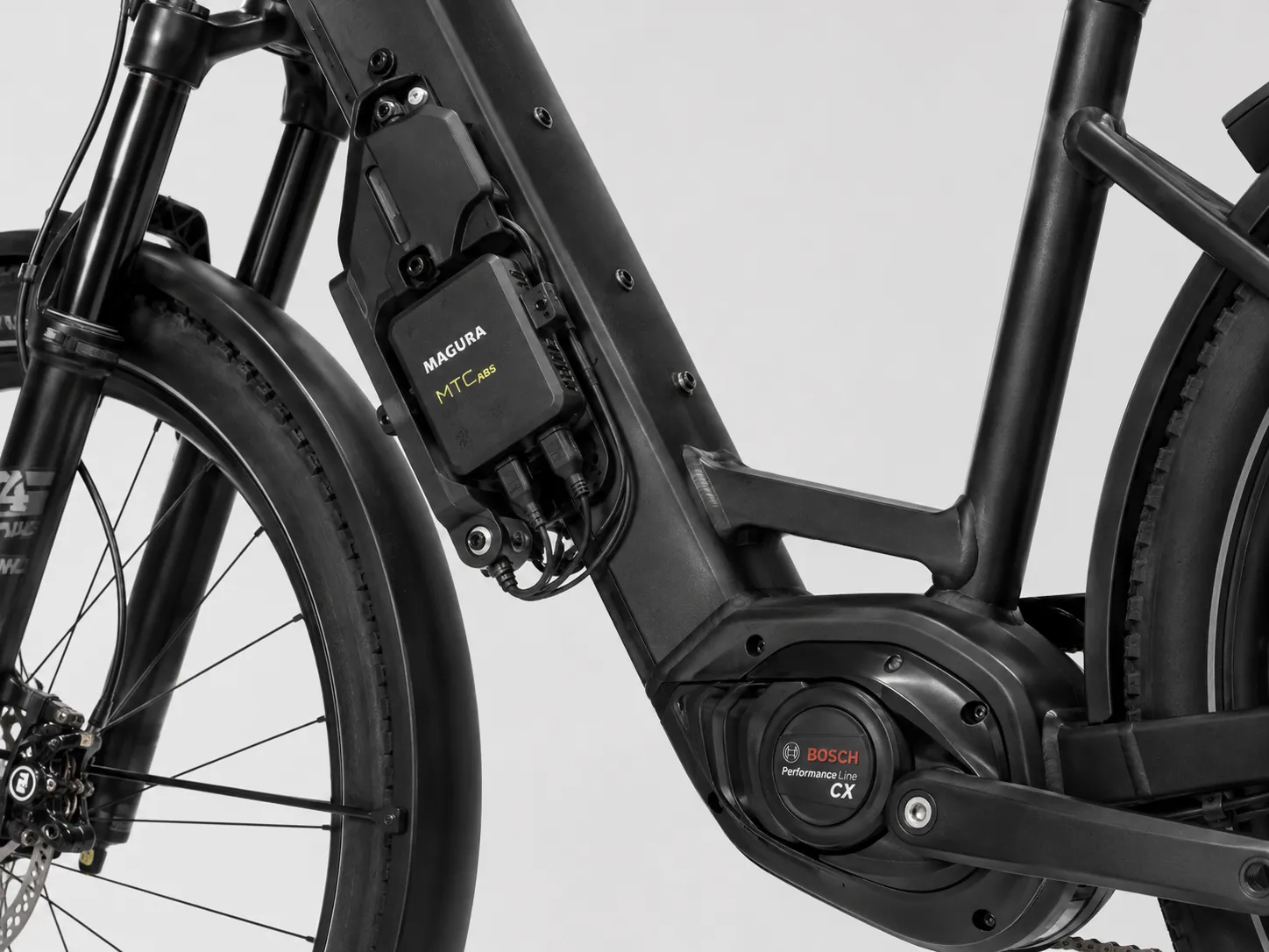 Canyon Pathlite:ON 9 SUV Step-Through – High-End E-Trekkingbike mit tiefem Einstieg, Bosch CX, FOX 34 AWL, Tektro M8000E & Magura ABS – Image 3