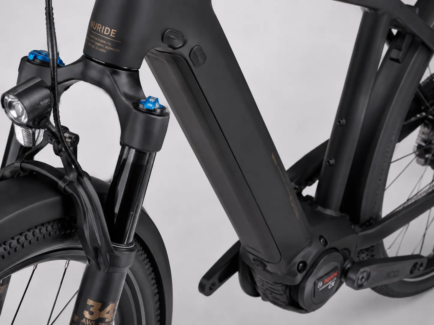 CUBE Nuride Hybrid SLX 800 – High-End E-Trekkingbike mit Fox 34 Air Gabel, Bosch CX (BDU38), 800Wh, Kiox 500, Shimano XT & Dropper Post – Image 3