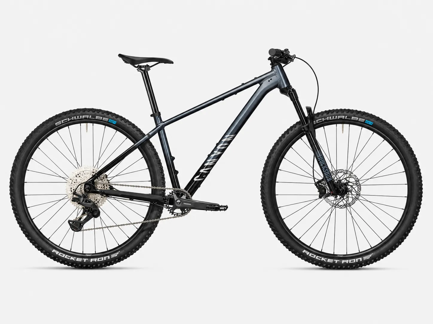 Grand Canyon AL 7 – Performance Hardtail MTB mit RockShox Judy Gold RL 120mm, Shimano Deore 1x12 Schaltung & Hydraulischen MT410 Bremsen