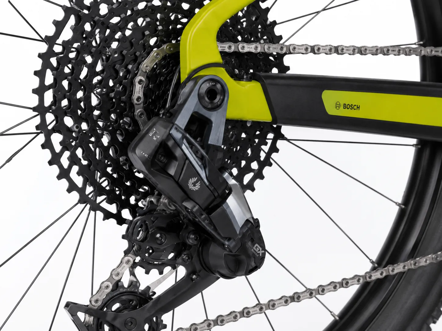 CUBE Reaction Hybrid Race 800 Easy Entry – E-Hardtail MTB mit Bosch Performance Line CX (BDU38), PowerTube 800Wh, SRAM Eagle 90 Transmission & Magura Louise – Image 3