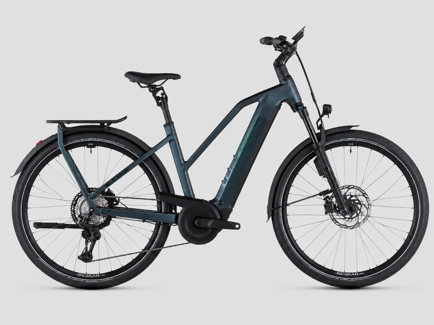 CUBE Kathmandu Hybrid SLT 800 – Luxus E-Touring Bike mit Bosch CX (BDU38), PowerTube 800Wh, Bosch ABS, Magura Gustav PRO & Shimano XT Di2