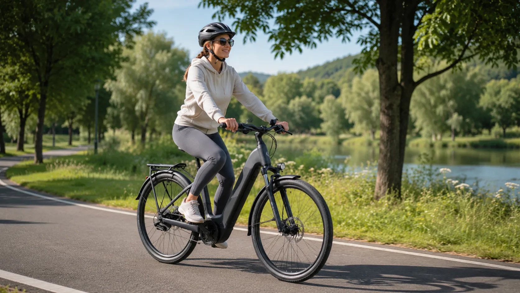 CUBE Kathmandu Hybrid Comfort SLX 800 – Premium E-Touring Bike mit Bosch CX (BDU38), PowerTube 800Wh, Enviolo Automatiq & Gates Riemenantrieb – Image 5