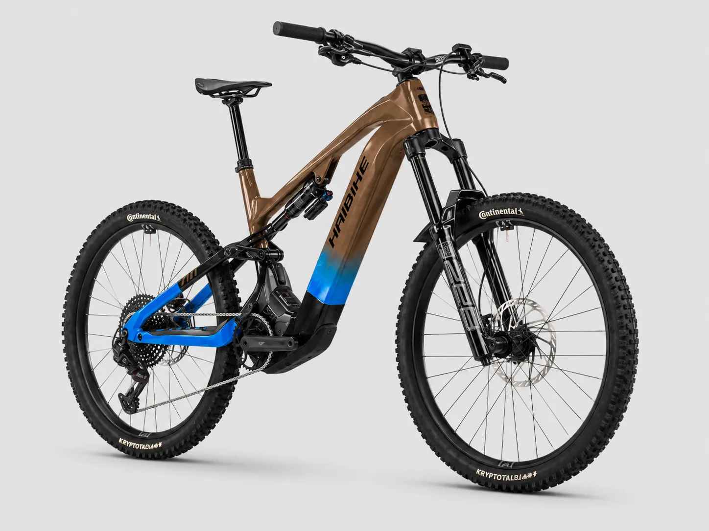 Haibike HYBE CF 9 (2026) – Carbon E-Enduro mit Bosch Performance CX, 800Wh PowerTube, SRAM S1000 Eagle AXS T-Type & RockShox ZEB Select – Image 2