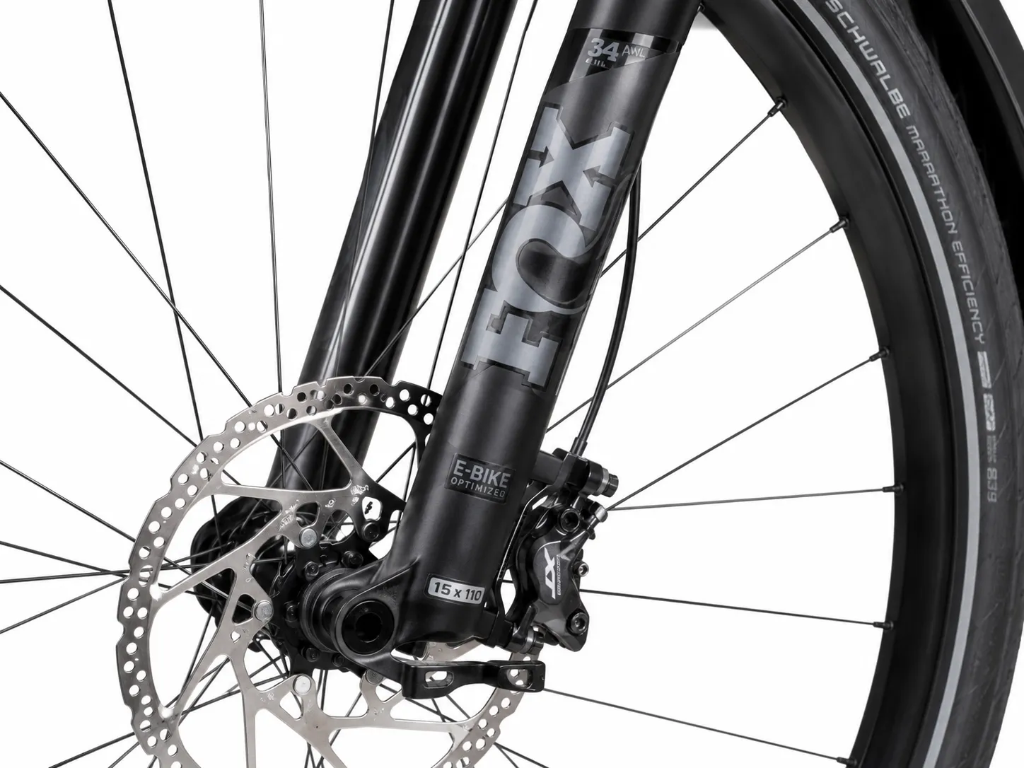 CUBE Kathmandu Hybrid SLX 800 – High-End E-Touring Bike mit Bosch CX (BDU38), PowerTube 800Wh, Fox 34 Float AWL & Shimano XT Di2 1x12 – Image 4