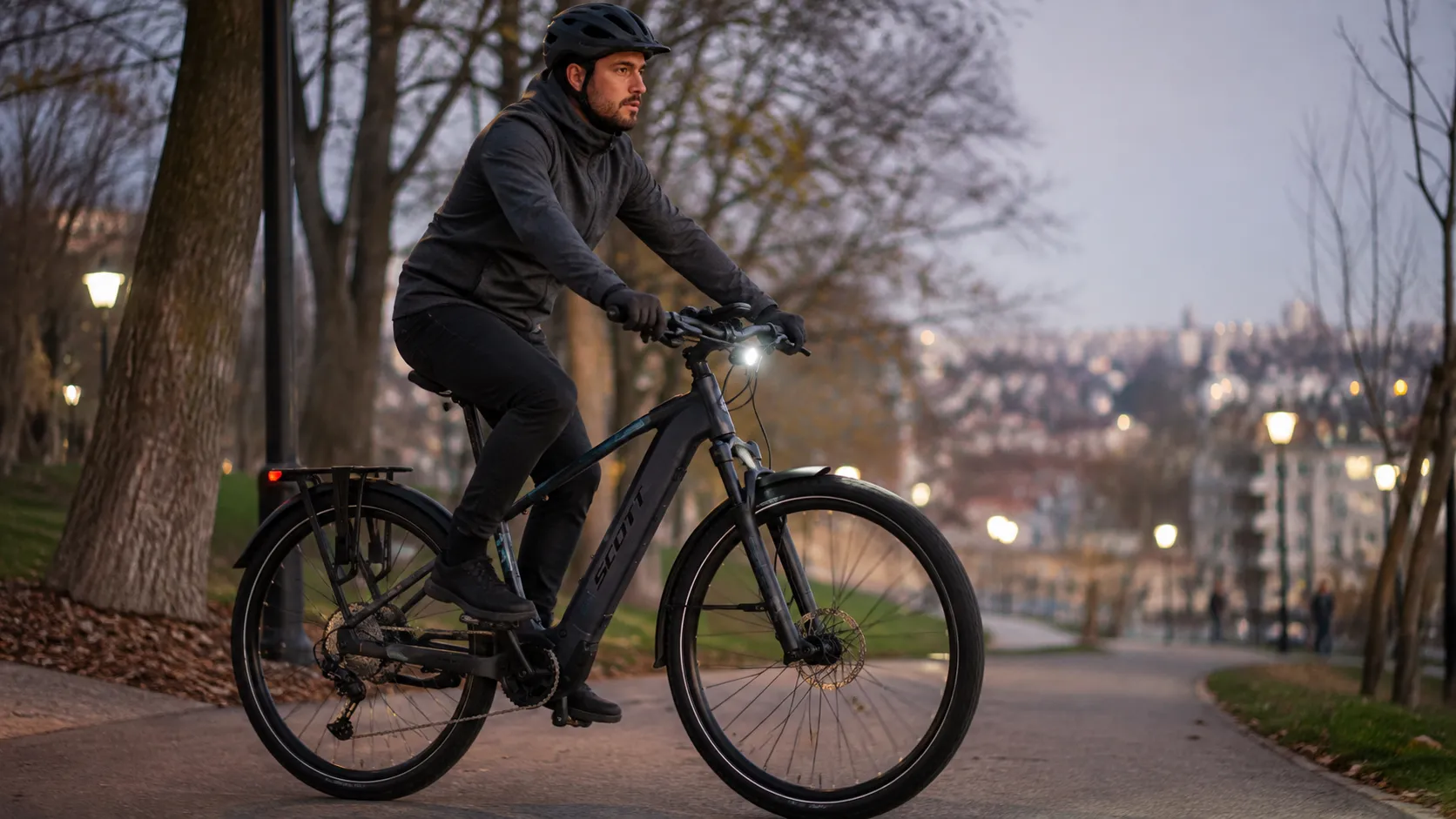 SCOTT Axis 20 – E-Trekkingbike mit Bosch Performance CX, 600Wh Akku, Shimano Deore 12V & Intuvia 100 – Image 5