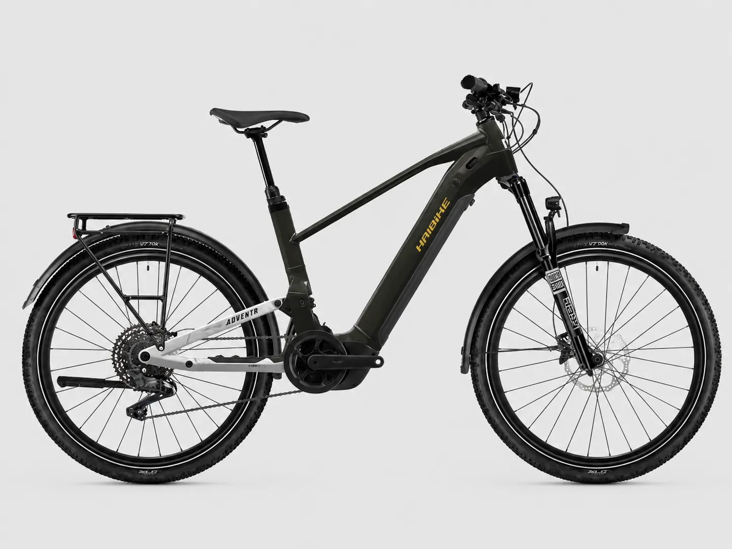 Haibike ADVENTR 6 (2026) – Premium Vollgefedertes E-SUV Trekkingbike mit Bosch Performance CX, 800Wh PowerTube, Kiox 300 & RockShox Reba RL